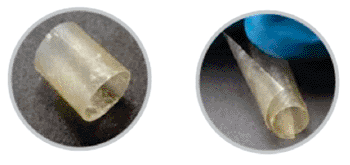 Image: The AxoGuard Nerve Connector and Nerve Protector (Photo courtesy of AxoGen).